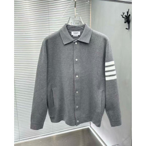 THOM BROWNE 톰브라운 코튼 니트 반팔 가디건