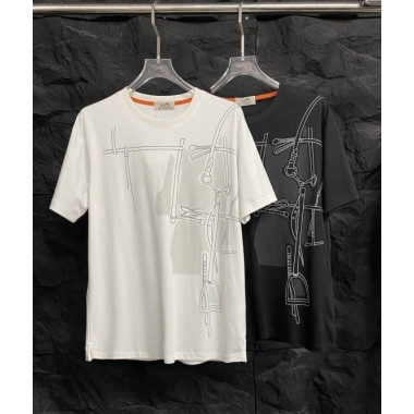 HERMES 에르메스 그래피티 실켓 반팔