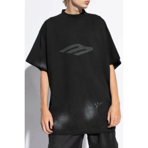 BALENCIAGA 발렌시아가 그래픽 로고 페인티드 반팔 티셔츠 2COLOR