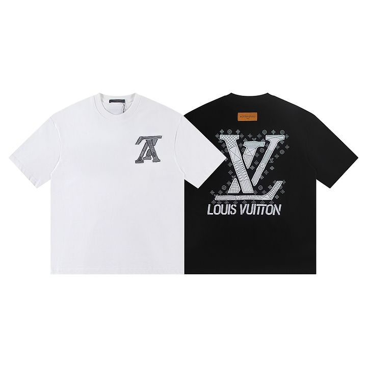 LOUIS VUITTON 루이비통 6325 스티치 엠브로이더드 반팔