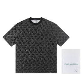 LOUIS VUITTON 루이비통 6343 모노그램 컨스텔레이션 자카드 반팔