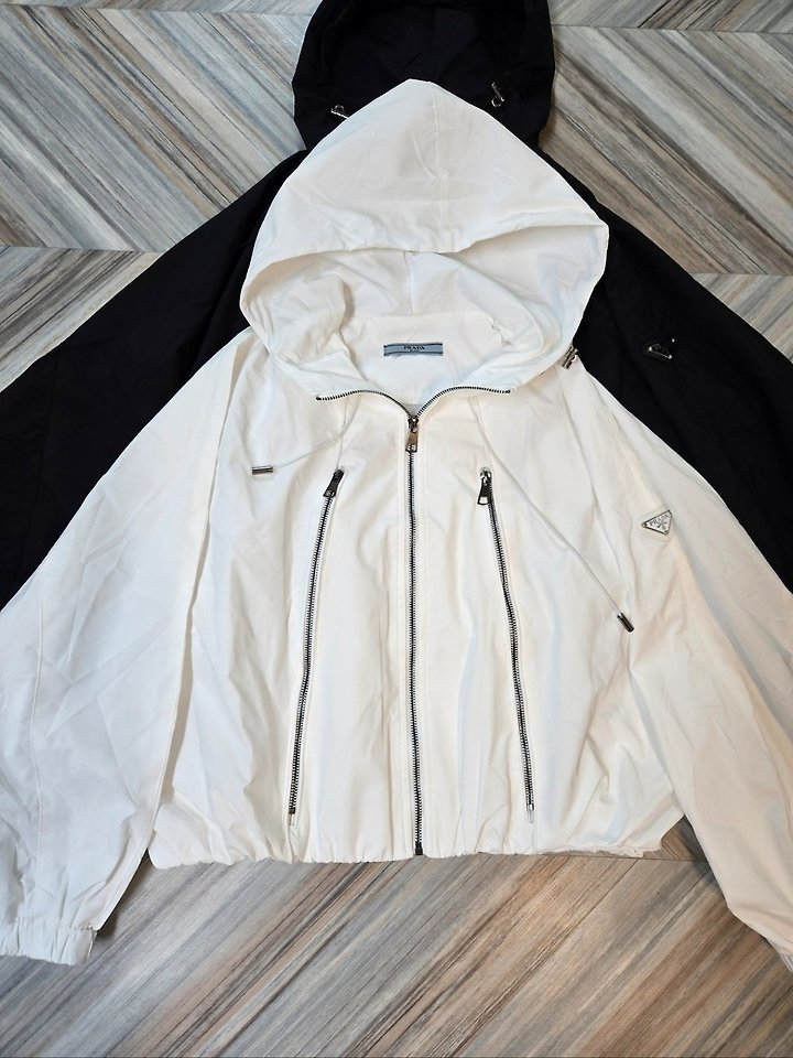 PRADA 프라다 지퍼 매쉬 바람막이