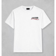 BALENCIAGA 발렌시아가 스크래쳐 캠페인 자수 로고 빈티지 숏 슬리브 티셔츠