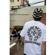CHROME HEARTS 크롬하츠 부크레 홀스슈 스크롤 백 자수로고 숏 슬리브 티셔츠 2COLOR