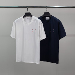 MAISON MARGIELA 메종마르지엘라 로고자수 코튼 반팔티