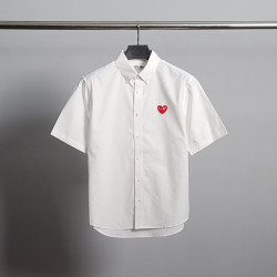COMME DES GARCONS 꼼데가르송 레드와펜 클래식 반팔 셔츠