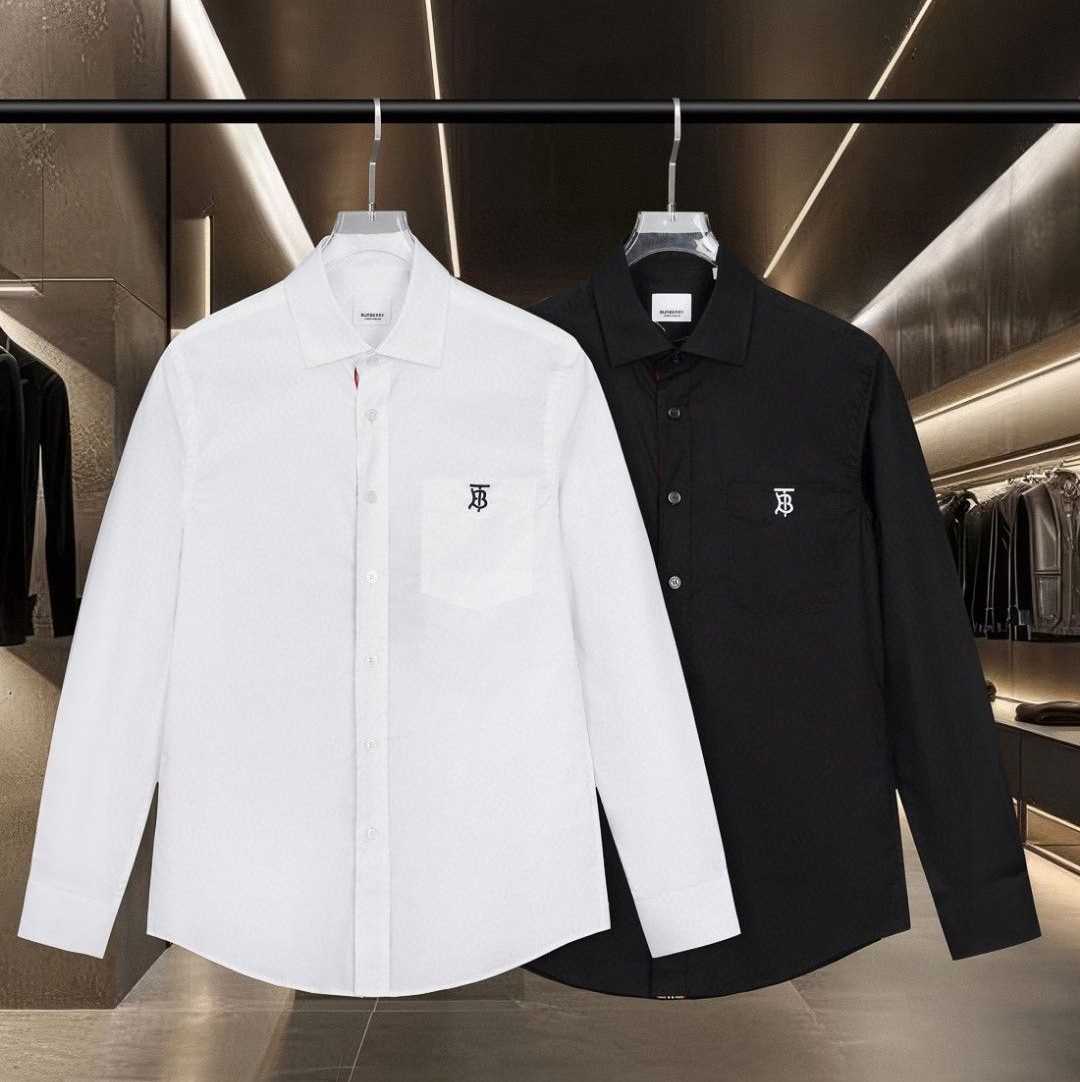BURBERRY 버버리 64224 TB 자수 로고 셔츠 2COLOR