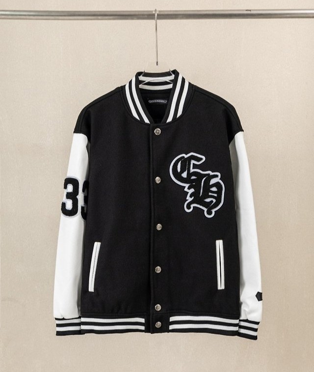 CHROME HEARTS 크롬하츠 CH 이글 바시티 자켓