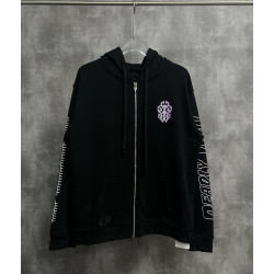 CHROME HEARTS 크롬하츠 데들리 돌 홀스슈 바인 대거 집업 후드 자켓