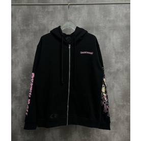 CHROME HEARTS 크롬하츠 데들리 돌 세메터리 집업 후드 자켓