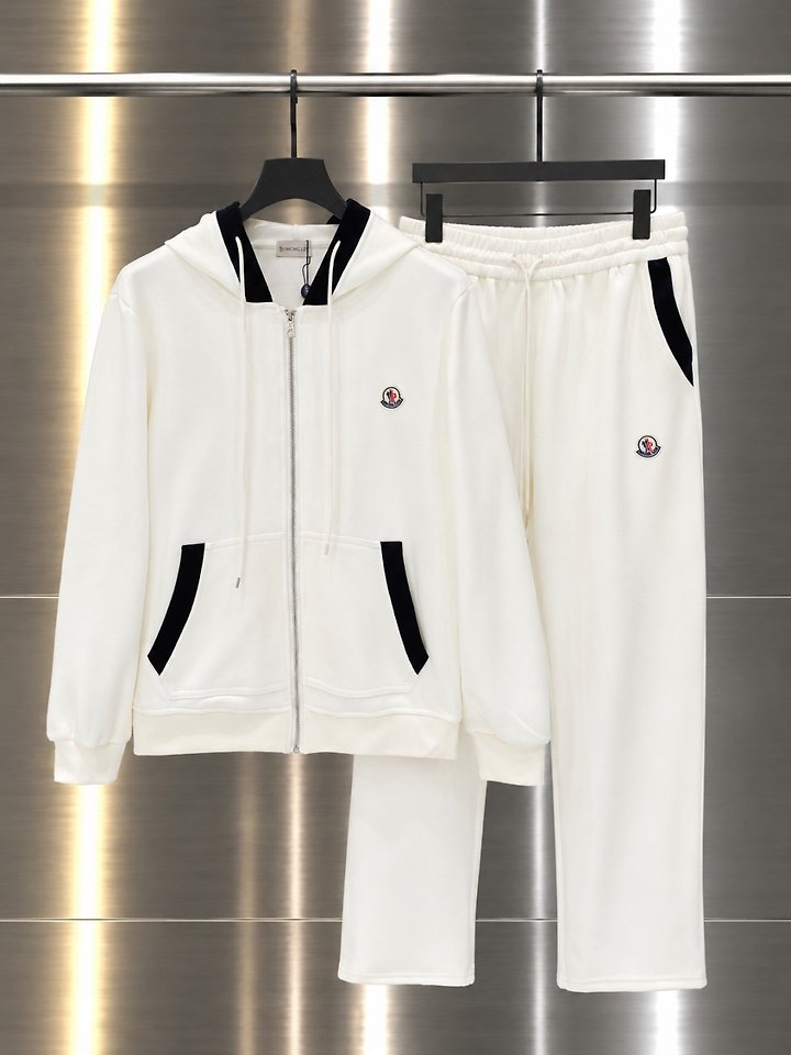 MONCLER 몽클레어 와펜 로고 배색 셋업 2COLOR