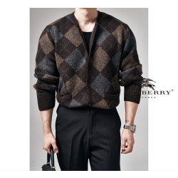BURBERRY 버버리 아가일 가디건 2COLOR